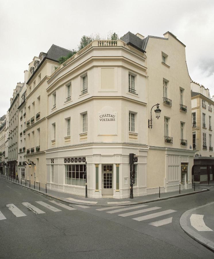 Hotel Chateau Voltaire Paris Exterior foto