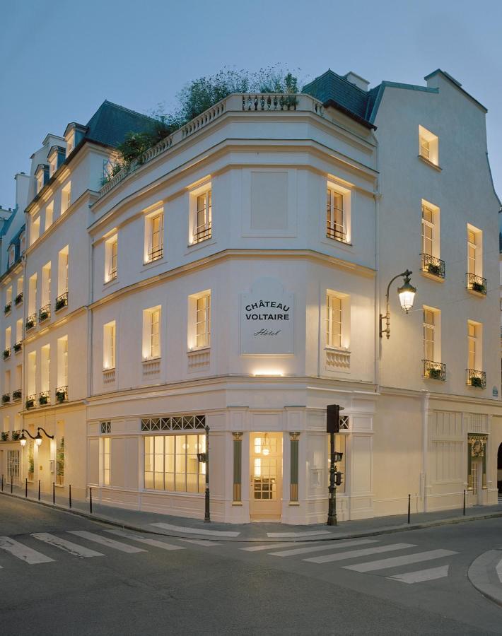 Hotel Chateau Voltaire Paris Exterior foto